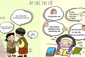 Chuyện thi cử xưa và nay qua bộ ảnh hài hước